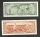 PERU' - BANCO CENTRAL De RESERVA Del PERU' - 5 & 10 SOLES De ORO (1974 / 1976) - LOT Of 2 DIFFERENT BANKNOTES - Pérou