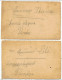 Poussins  Militaires     Lot 2 Cartes  MD  Modèle Déposé - Animaux Habillés