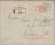 CH Firmenfreistempel 1930-06-17 Sion "P40P #422" Auf R-Brief Nach Martigny - Postage Meters