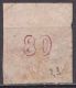 GREECE 1862-67 Large Hermes Head Consecutive Athens Prints 80 L Rose Carmine Vl. 34 - Used Stamps