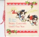 POLICE  CHRISTMAS CARD  1940  WITH  DOGS - Police - Gendarmerie