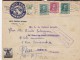 LETTRE ESPAGNE CENSUREE AVEC VIGNETTE - Nationalists Censor Marks