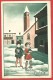 CARTOLINA VG ITALIA - BUON NATALE - Bambini Con Doni Nel Villaggio Innevato - 9 X 14 - ANN. 1940 - Altri & Non Classificati