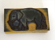 Ancien Tampon Scolaire Bois ELEPHANT  Ecole French Antique Rubber Stamp ELEPHANT - Scrapbooking