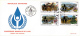 Rwanda 0803/10(o) FDC  Coference Mondiale De L'eau - 1970-1979