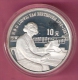 CHINA 10 YUAN 1990 BEETHOVEN SILVER PROOF MINTAGE ONLY 30000 PCS. - Chine