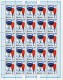 Rwanda 1207** 50Fr Ballons  Sheet / Feuille De 25  MNH - Neufs