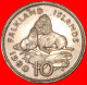 * GREAT BRITAIN ADDITIONAL CHAMFER ★ FALKLAND ISLANDS ★ 10 PENCE 1980 TYPE 1974-1992!LOW START&#9733;NO RESERVE!!! - Falkland Islands