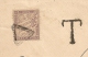 RARE AINSI, TAXE 50C, 1896 De MILAN Italie Pour PARIS. PARIS ETRANGER En Arrivée. - 1859-1959 Lettres & Documents