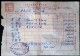 CHINA CHINE 1952 GUANGDONG GUANGZHOU DOCUMENT WITH  SOUTH CENTRAL (ZHONG NAN) ISSUES REVENUE STAMPs - Storia Postale