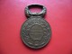 MEDAILLE Ancienne En Bronze DE POMPIER @ Union Amicale Des Sapeurs Pompiers D' Indre Et Loire (37) Dévouement - Courage - Pompiers