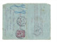 Courrier Enveloppe Carte Lettre Pneumatique AVIS  Avec ENTIER POSTAL Timbre TELEGRAPHE 30c Rouge - Pneumatische Post