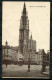 CPA S/w AK Belgien Antwerpen 1916 Allemagne Feldpost "Antwerpen-La-cathedralembelebt  " 1 AK Used - Antwerpen