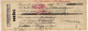 Suisse - 1884 Lettre De Change Timbre Fiscal Quittances 10c Entete "C TOURNET CARREZ" Genève - Suiza
