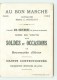 PRIX FIXE - CHROMO - AU BON MARCHE - EXPOSITION UNIVERSELLE 1900 - GULLIVER - LILLIPUTIENS - NAIN - Au Bon Marché