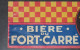 ANCIEN CHAPEAU EN PAPIER PUB PUBLICITAIRE PUBLICITE BIERE BRASSERIE DU FORT CARRE - CAPPIELLO, SAINT DIZIER HAUTE MARNE - Publicités