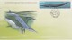 FISH  FISCHE POISSON BLUE WHALE WHALES WAL BALEINE SWA SOUTHWEST AFRICA 1980 Cousteau Society FDC Card Exotic Sea Fauna - Ballenas