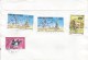 Niger 1989 Niamey Halycon Kingfisher Eiffel Tower Oryx Antilope Bird Cover - Niger (1960-...)