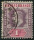 Pays : 273 (Leeward : Colonie Britannique)  Yvert Et Tellier N° :   21 (o) - Leeward  Islands