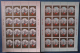 Russia 1980 Unif. 4670/71 Minif. Da 16 **/MNH VF/F - Blocchi & Fogli