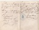 HONGRIE  BEAU DOCUMENT AVEC TIMBRES FISCAUX 4 PAGES  1880 - Briefe U. Dokumente