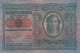 2058A,  BANKNOTE, 100, HUNDERT KRONEN, OVERPRINT,  1912, HUNGARY. - Ungarn