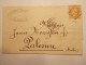 MARCOPHILIE - Lettre Obliteration Enveloppe - Marseille à Palerme - Timbre N° 38 + PD (16/18) - 1849-1876: Période Classique
