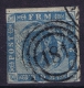 Danmark: 1854 Mi Nr 3 Yv Nr 3 Used  Cancel 181 - Gebruikt