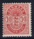 Denmark: 1882 Yv Nr 36, MH/* - Ongebruikt