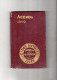 AGENDA  Compagnies Des Antilles  TOURS 1959 - Agenda Vírgenes