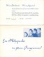 4 MARTONIS CABARETT AKROBATIN AKROBAT MANEGE CIRQUE CIRCUS ACROBATE ENVOI HUBERT DE MALAFOSSE IMPRESARIO MONACO - Programme