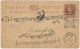 INDIA - GWALIOR - 1892 - Quarter Anna - Carte Postale - Postal Card - Intero Postale - Entier Postal - Postal Station... - Gwalior