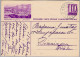 Heimat VD AUBONNE 1940-07-12 Bahnstempel Auf Bildpostkarte Mogelsberg - Bahnwesen