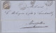 Heimat VD VEVEY 1873-04-28 Brief Nach Montpellier F Mit 30Rp. Sitzende - Lettres & Documents