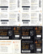 TELECARTES ORANGE 7,50e/7,50e/7,50e/15e/50/50/50+5/120   (lot De 8) - 2010