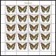 Rwanda 0912** 4F Papillon Feuille / Bogen / Sheet Of 20 -MNH - Neufs