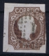 Portugal:  1856 YV Nr 9     Mi Nr 9c  Used Schwarzbraun  Signed/ Signé/signiert/ Approvato - Used Stamps