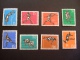 YOUGOSLAVIA   1962  MICHEL 1016/23 + BLOCK 9  (see The 2 Photo's)   MNH **   (054600-NVT) - Unused Stamps