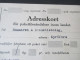 Delcampe - Finnland 1928 Adresskort / Paketkarte Mit Hakenkreuz ASEA / Kupong. Allmänna Elektriska Aktieboget - Covers & Documents