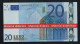 Typ A = Educativ Didactico Educational "Spain 1999" 20 Euro, Billet Scolaire, Size 108 X 58 Mm, RRRRR, UNC - Sonstige & Ohne Zuordnung