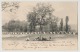 CPA Suisse Au Camp Le Repos Militaires Suisses Soldats Oblitération Colombier Neuchâtel 1901 Tentes Soldat Militaire - Colombier