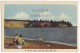 ST MARTINS BEACH SCENE NEAR SAINT JOHN NEW BRUNSWICK CANADA NB - 1940s Old Postcard - St. John