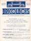 Notice "Bricolbois" - Jouet Scientifique Pour Réalisation De Maquettes - Material Und Zubehör