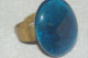 LOT De 3 BAGUES Anciennes RETRO PIERRES BLEU OUTREMER - Rings