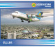 Delcampe - Uzbekistan Airways Folder Of 6 Airplane Cards , 70-90s - 1946-....: Ere Moderne