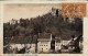 CARTE POSTALE ORIGINALE ANCIENNE : FERRETTE ; LES DEUX RUINES ; HAUT RHIN (68) - Ferrette