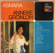 * LP *  ANNEKE GRÖNLOH - ASMARA (Holland 1962 EX-!!!) - Wereldmuziek