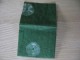 Pochette Verte  Papier Japonais 2 Compartiments Dimension 11 X 9.5 Cm - Art Asiatique