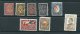 Bulgaria 19227 Mi 201-4, 206-9 MH CV 86 Euro - Unused Stamps