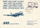 SAS First SAS B 7747 Flight Stockholm Düsseldorf 29.10.1973 /Philatelica Club Bromma Sweden - Lettres & Documents